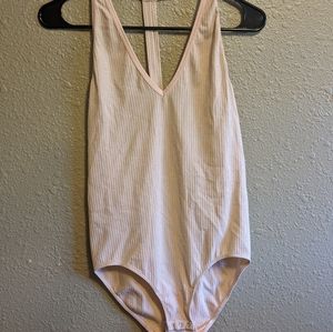 Light pink sparkle bodysuit